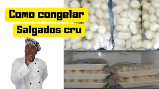 COXINHAS CONGELADAS Dicas e segredos para congelar descongelar e adiantar a sua produção [upl. by Aneleairam]