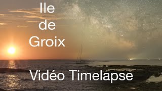 ILE DE GROIX Timelapqe [upl. by Nanete]