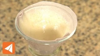 Filter paper separates wheat from water  Separation Methods  Chemistry [upl. by Ashraf]