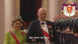 Royal Anthem of Norway Kongesangen [upl. by Enoek449]