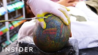 Traditional Tebori Tattoos In Japan  Ink Expedition [upl. by Aisiram]