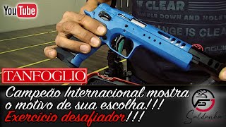 CAMPEÃO INTERNACIONAL DE TIRO PRÁTICO  IPSC Jaime Saldanha mostra sua Arma com detalhes [upl. by Isewk]