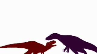 Jurassic World  Rajasaurus vs Suchomimus [upl. by Agosto197]