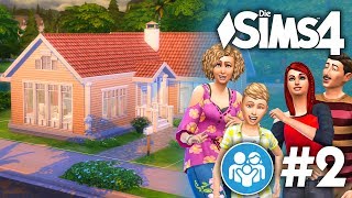 Familien Starterhaus bauen  Lets Play Die Sims 4 Elternfreuden 2 deutsch [upl. by Irep]