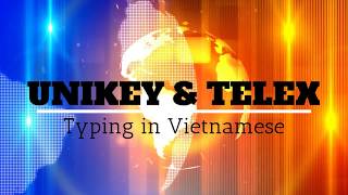 How to Type Vietnamese Using Unikey and Telex [upl. by Seamus]