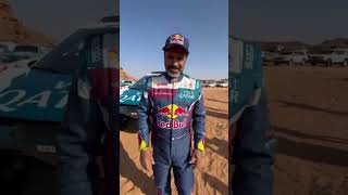 A word from Nasser Al Attiyah for you 👉👉 dakar2024 [upl. by Fennessy]