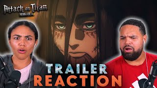 THIS IS THE END  ATTACK ON TITAN FINAL TRAILER REACTION [upl. by Hadihsar]