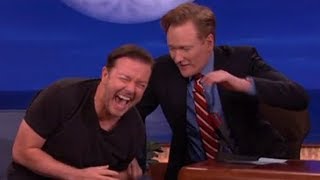 Ricky Gervais Funniest Talk Show Moments [upl. by Sally]