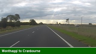 AUS Driving from WONTHAGGI to CRANBOURNE RealTime Long Drive [upl. by Vasquez]