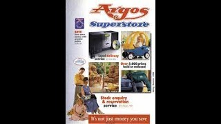 Argos Superstore Catalogue SpringSummer 1998 [upl. by Aleekat642]