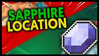 HOW TO GET THE SAPPHIRE ON POKEMON FIRE RED AND LEAF GREEN [upl. by Lalla785]