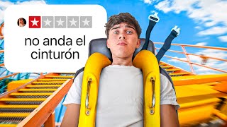 Probé los Parques de Atracciones con Peores Reseñas [upl. by Leith]