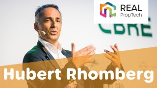 Hubert Rhomberg  New Models of Construction amp Real Estate  REAL PropTech 2019 [upl. by Lamej]