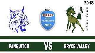 1A Boys Basketball Panguitch vs Bryce Valley High School UHSAA 2018 State Tournament Championship [upl. by Oiramal42]