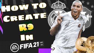 How to Create Ronaldo Nazario or R9  FIFA 23 [upl. by Salahi834]