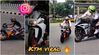 Part48  Instagram Trending Bike❌ Viral Reels Video🔥 Ktm Viral🔥🔥viral video 2023 🔥🙏🙏 [upl. by Keverian]