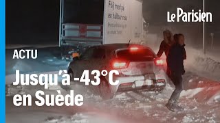 Une vague de froid record frappe la Scandinavie [upl. by Akiem]