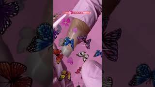 Francesa Reversa no molde F1 usando gel Solido e aplicação de foil🦋moldef1 shorts [upl. by Ashlen]