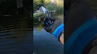 This Kansas City Neighborhood Lake Is Full Of Knives magnetfishing shortsfeed magnetic creator [upl. by Anastasius]