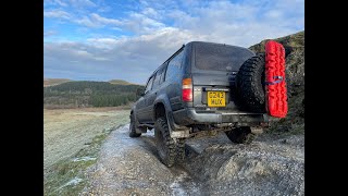 A 4x4 Trip Through Strata Florida amp Bastard Lane ICE amp SNOW [upl. by Raven]