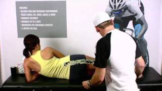 RockTape  Kinesiology Taping  Sciatica [upl. by Crandell]