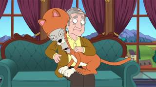 American Dad S14E17 roger as cat [upl. by Lehrer]