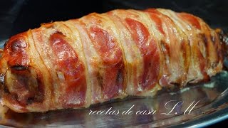 ROLLO DE CARNE CON MUCHO SABOR Y MUY FÁCIL [upl. by Joana]