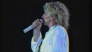 ROD STEWART  LIVE IN CHILE 1989  YOUNG TURKS [upl. by Llerdnod75]