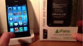 Test  Jacquette Batterie Ultra Slim iFans  MaxiMobileShop [upl. by Maer]