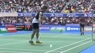 SF  MS  Lee Chong Wei vs Simon Santoso  2012 Yonex Open Japan [upl. by Rubetta]