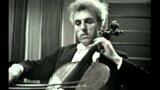 Paul Tortelier plays Bachmp4 [upl. by Vallonia]