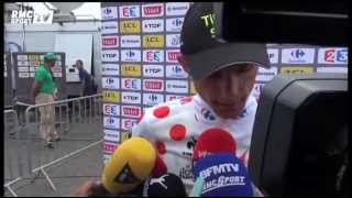 Cyclisme  Rafal Majka au sommet  2407 [upl. by Ernesto]