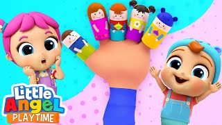 Baby John’s Finger Family Song  More Fun Sing Along Songs by Little Angel Playtime [upl. by Elletsirhc]