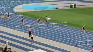 200m Hurdles U15 Boys Final QLD All Schools Championships QSAC 31 October 2024 [upl. by Oeflein]