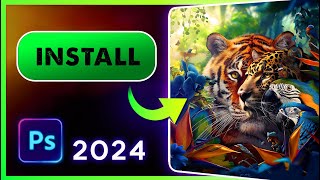 ⭐ How to Download and Install PHOTOSHOP 2024 [upl. by Libnah]