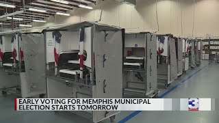 Early voting for Memphis elections starts Friday [upl. by Moss]