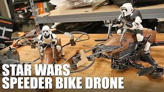 Star Wars Speeder Bike  Flite Test [upl. by Threlkeld]