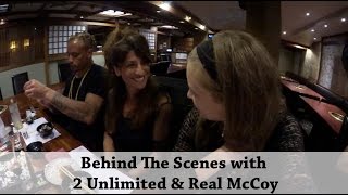 Behind The Scenes with 90s bands 2 Unlimited amp Real McCoy  Vlog [upl. by Orpha]