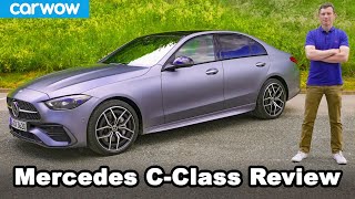 Mercedes CClass 2021 review  SClass luxury for less [upl. by Alag259]