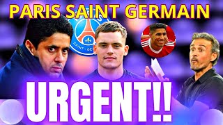 URGENT DERNIÈRE HEURE ASTU VU ÇAACTUALITES PSG ACTUALITES PSG MAINTENANT [upl. by Artinahs]