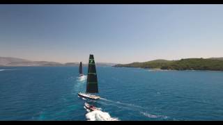 Corfu Challenge 2017 Maxi 72  Erimitis [upl. by Ecirtnuahs]