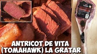 Tomahawk la gratar  Antricot de vita  pe Weber Kettle [upl. by Htepsle572]