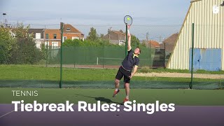 Rules Tiebreaker  Tennis [upl. by Arramat]