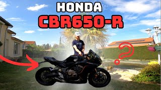 HONDA CBR650R  UNE PETITE SPORTIVE PLAISANTE [upl. by Aiyt]