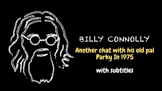 Billy Connolly Another Appearance On Parkinson in 1975  Subtitles [upl. by Elocim]