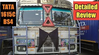 TATA 1615C BS4 FULL SPECIFICATION । REVIEW OF TRUCK automechindia [upl. by Gilford]