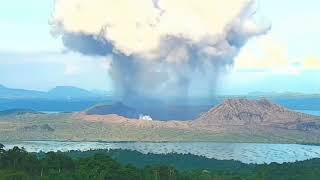 TAAL VOLCANO ERUPTION 🌋 [upl. by Nylarat729]