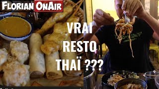 Un RESTO THAÏ comme en THAILANDE à PARIS   VLOG 669 [upl. by Idalina]