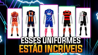 TOP 15 UNIFORMES MAIS BONITOS DO EFOOTBALL 2024 [upl. by Lillith]