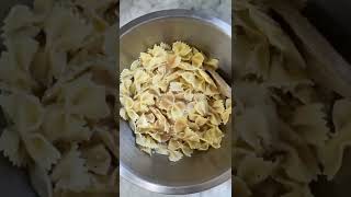 Italian BowTie Pasta Salad Easy Lunch BoxReady Recipe Shorts [upl. by Pinzler191]